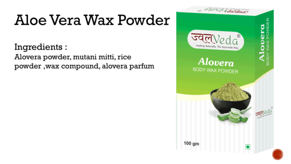 ALOE Vera Hair Removal Powder (100g) - 10 Minute Full Body Wax: Easy and Convenient Hair Removal Solution - Image 3