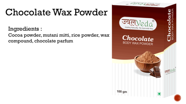 Chocolate Hair Removal Powder (100g) - 10 Minute Full Body Wax: Easy and Convenient Hair Removal Solution - Image 3