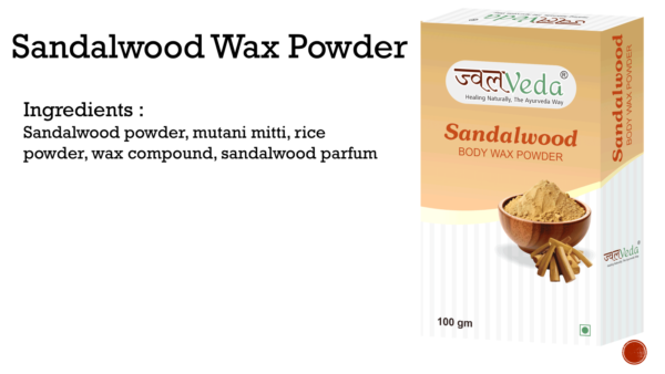 Sandalwood Hair Removal Powder (100g) - 10 Minute Full Body Wax: Easy and Convenient Hair Removal Solution - Image 3