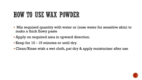 Turmeric Hair Removal Powder (100g) - 10 Minute Full Body Wax: Easy and Convenient Hair Removal Solution - Image 5